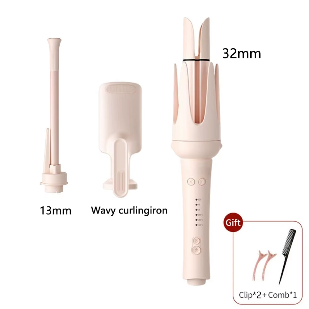 32MM Automatic Hair Curler Auto Rotating Ceramic Hair Roller 40Mm Big Waver Professional Curling Iron Curling Wand Hair Waver