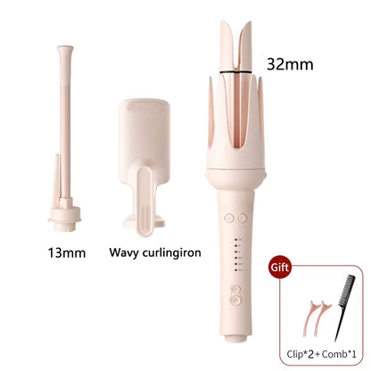 32MM Automatic Hair Curler Auto Rotating Ceramic Hair Roller 40Mm Big Waver Professional Curling Iron Curling Wand Hair Waver